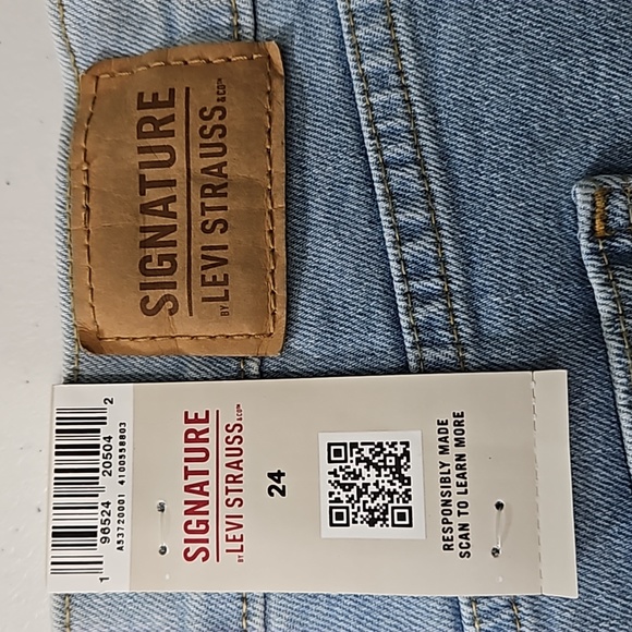 LEVI'S SIGNATURE plus size cut off shorts - Picture 6 of 16